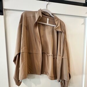 Zella Women's Tan Bomber Jacket